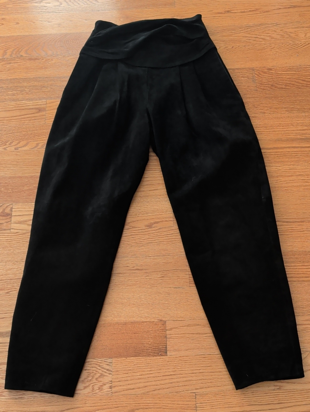 Ann Taylor Suede Leather Pants